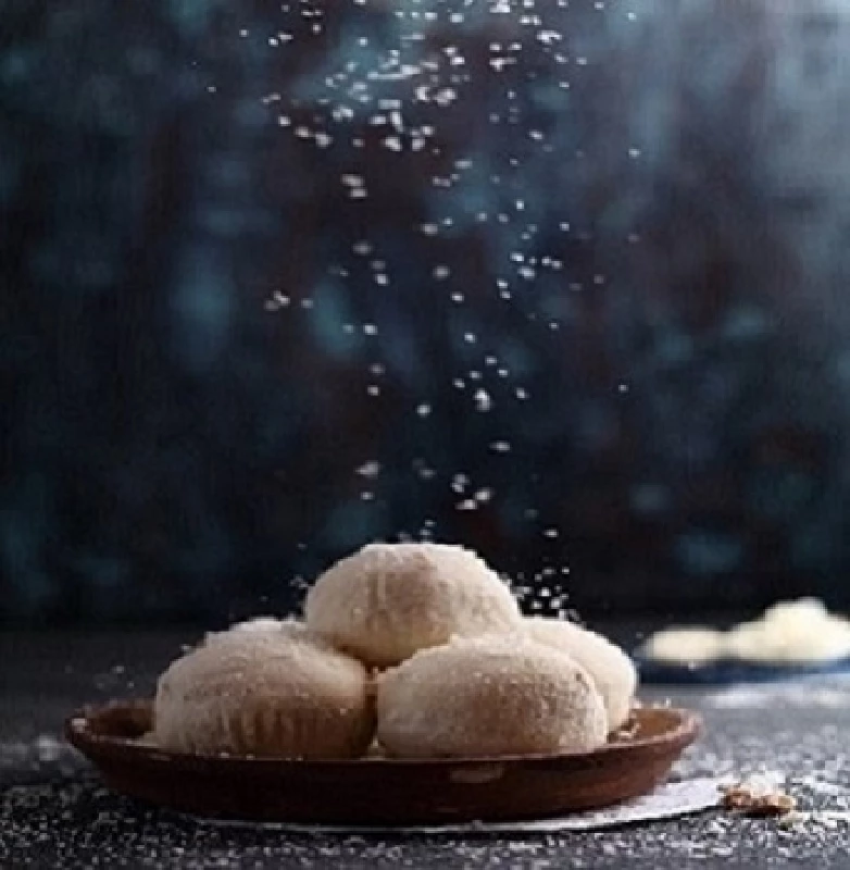 Almond House White Laddu, 250 g-1.webp